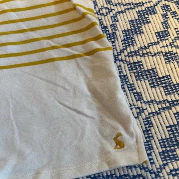 Joules Stripe Cotton Marine Top / Tunic (L) - Picture 2 of 5